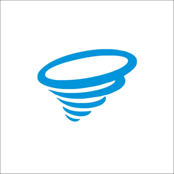 Icono de tornado. Ilustración simple del icono de vector de tornado para web — Vector de stock