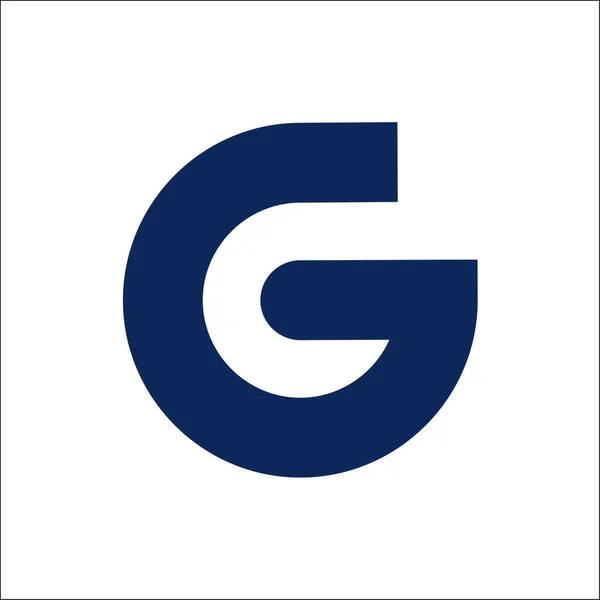 G Letter Abstract Vector Logo Design Template. Tvůrčí typografická koncepce Ikona — Stockový vektor