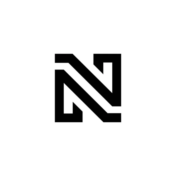 Αρχικά Λογότυπο Αφηρημένο Πρότυπο Λογότυπο — Διανυσματικό Αρχείο