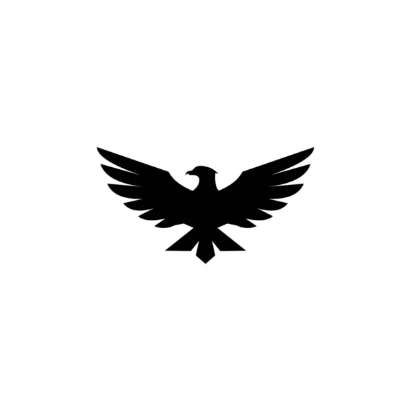 猎鹰鸟标志模板矢量图标 — 图库矢量图片