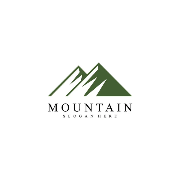 Modelo Design Vetor Logotipo Montanha — Vetor de Stock