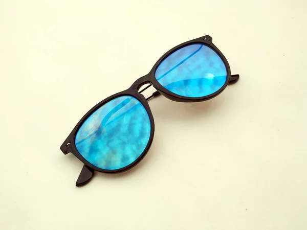 Lunettes Soleil Pour Enfants Lunettes Soleil Lunettes Isolées Sur Fond — Photo