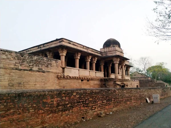 Jest Man Singh Palace Gwalior Fort Pod Archeologiczne Survey India — Zdjęcie stockowe