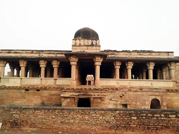 Este Palacio Man Singh Fuerte Gwalior Bajo Servicio Arqueológico India —  Fotos de Stock