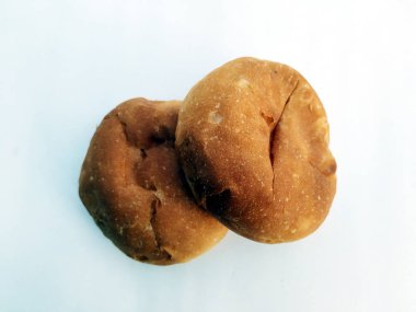 Ev yapımı taze pişmiş yumuşak yemek ruloları, seçici odaklanma.