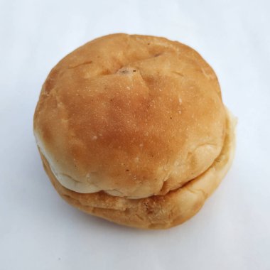 Ev yapımı taze pişmiş yumuşak yemek ruloları, seçici odaklanma.