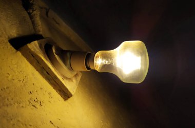 sarı Aydınlatma ampul görüntü