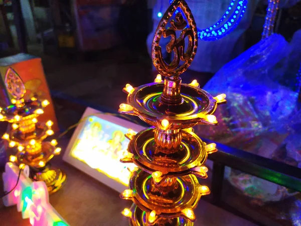 Diwali / Noel / Evlilik dekorasyonu Kırmızı, sarı Led ışıkları.