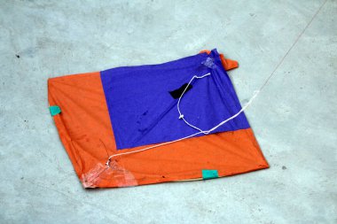 Renkli bir uçurtma yola koyulmuştu.