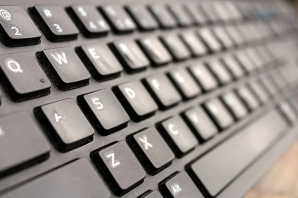 a black color computer keyboard