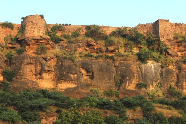 Bir Tarihi Anıt Gwalior Kalesi — Stok fotoğraf