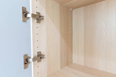 Parlatılmış Paslanmaz kapı iç dekorasyon için dolap kapısına asılmış.