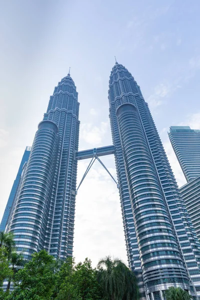 Kuala Lumpur Malásia Abril 2019 Torres Gêmeas Petronas Também Conhecidas — Fotografia de Stock