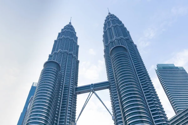 Kuala Lumpur Malásia Abril 2019 Torres Gêmeas Petronas Também Conhecidas — Fotografia de Stock