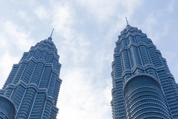 Kuala Lumpur Malásia Abril 2019 Torres Gêmeas Petronas Também Conhecidas — Fotografia de Stock