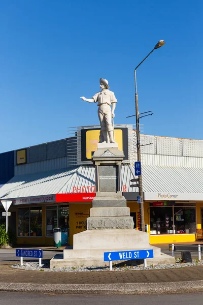 Hokitika Nova Zelândia Maio 2018 Vista Centro Cidade Hokitika Durante — Fotografia de Stock