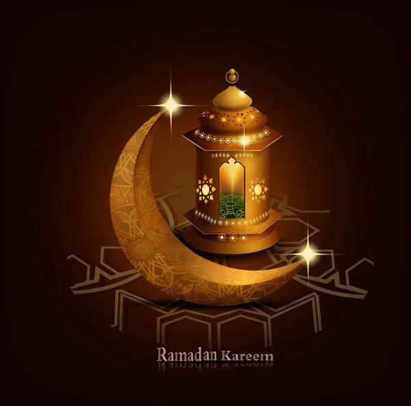 Fundo ramadan kareem mubarak — Vetor de Stock