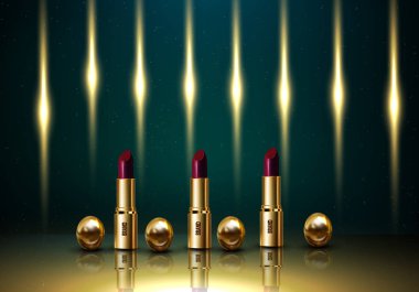 ruj altın kozmetik primi