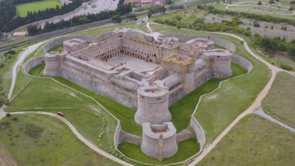 360 Panorama Sur Forteresse Est Situé Dans Cadre Naturel Magnifique — Video