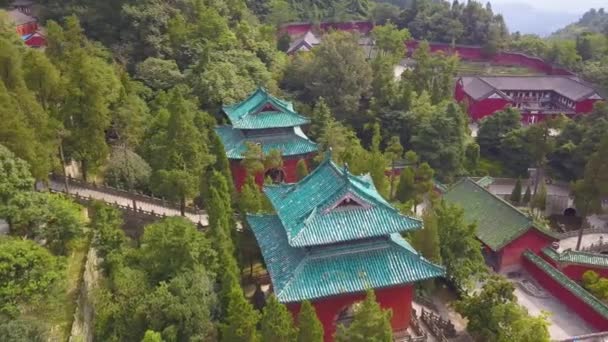 Eflatun Cennetin Büyük Salonu Ulaşmak Için Antik Merdivenler Ana Tapınağı — Stok video