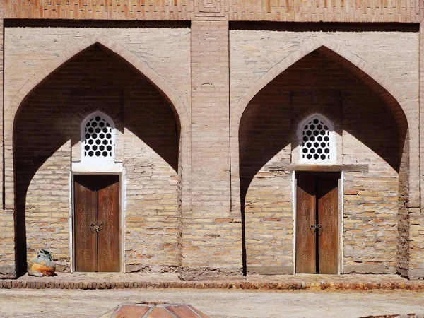 Salas Escola Kutlug Murad Inaq Madrasa Khiva Uzbequistão Madrasa Khiva — Fotografia de Stock