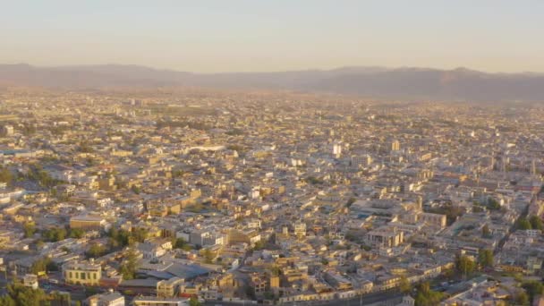 Aerial Landscape Arequipa City City Centre Crowded Houses — Stock Video