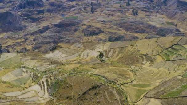 paysage de la vallée de Colca Canyon & Colca, près de la ville de Chivay, Arequipa, Pérou