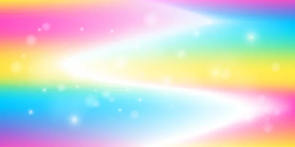 彩虹彩色光背景矢量 — 图库矢量图片