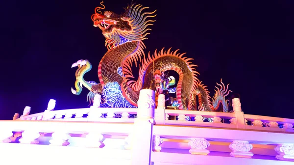 Nakhon Ciudad Sawantailandia Los Turistas Vienen Visitar Festival Linterna Año —  Fotos de Stock