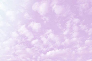 Gökyüzü ve bulut rengarenk arka planda .