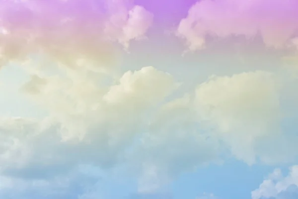 Cielo Blu Nuvola Bianca Sfondo Bianco Bellissimo Cielo Nuvole Nel — Foto Stock
