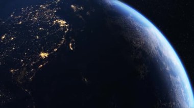 Uzaydan görünen Dünya Gezegeni