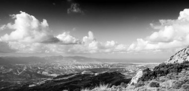 Doğal peyzaj ve dağ, Crete, Yunanistan