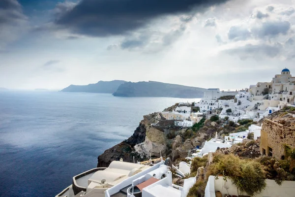 Classic Architecture Santorini Island — Stock Photo, Image