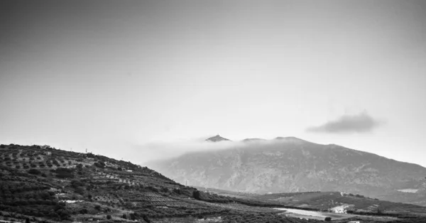 Vistas Panorámicas Del Paisaje Las Montañas Creta Grecia — Foto de Stock