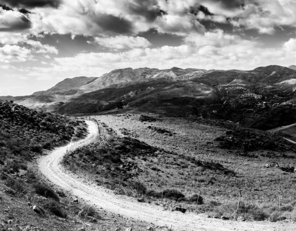 Vista Panoramica Sul Paesaggio Panoramico Sulle Montagne Creta Grecia — Foto Stock
