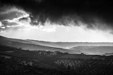 Doğal peyzaj ve dağ, Crete, Yunanistan