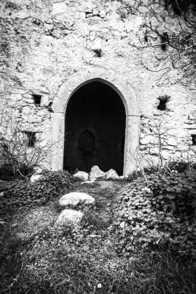 Arco Edifício Antigo Creta Grécia — Fotografia de Stock