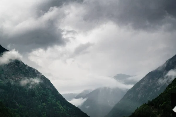 Scenic View Mountains Cloudy Sky Germany — Stock Photo, Image