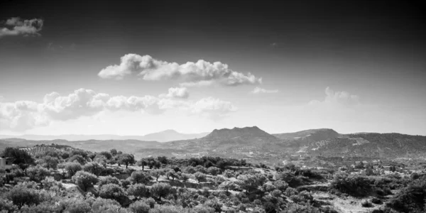Vistas Panorámicas Del Paisaje Montaña Creta Grecia —  Fotos de Stock