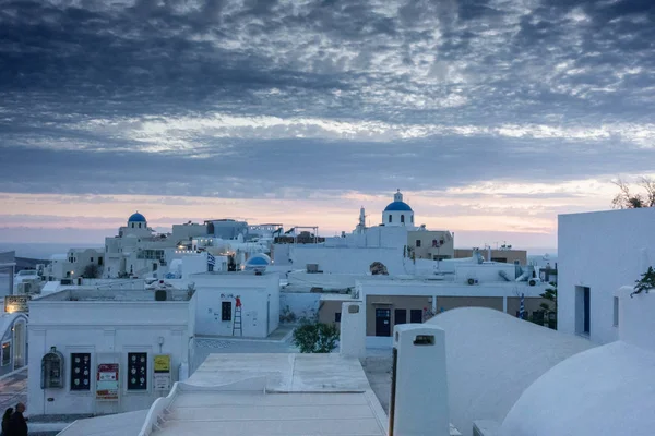 Classical Architecture Oia Town Santorini Island Greece — Stock Photo, Image