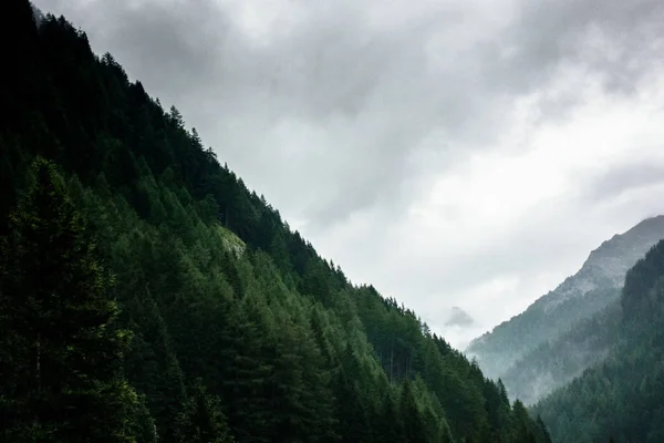 Scenic View Mountains Cloudy Sky Germany — Stock Photo, Image