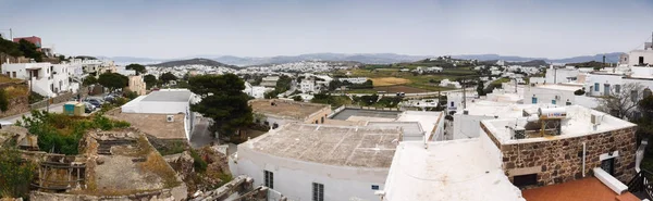 Vista Panorámica Del Pueblo Isla Milos Grecia — Foto de Stock