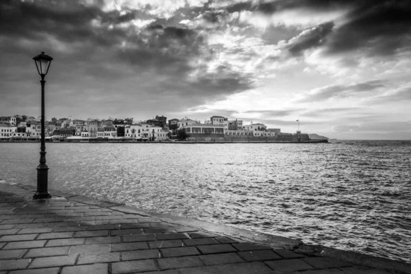 Seascape Crete City Greece Europe — Stock Photo, Image