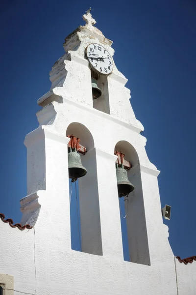 Low Angle View Part Bell Tower Crete Greece Europe — Stock Photo, Image