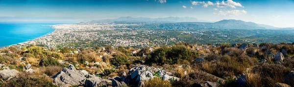 Mountain landscape and seascape — Stock Photo, Image