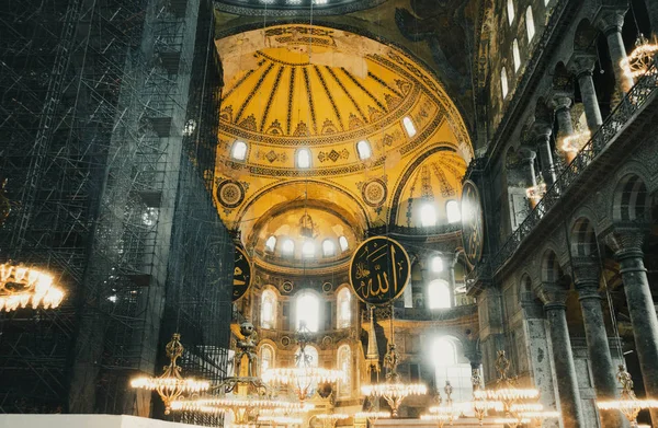Inside Hagia Sophia — Stock Photo, Image