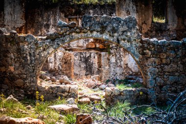 Girit'te Terk Edilmiş Aradena harabeleri, Yunanistan