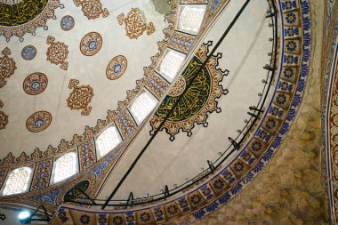 Cami tavanının iç kısmı