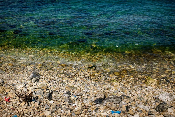 Pebbles at sea — Stock Photo, Image